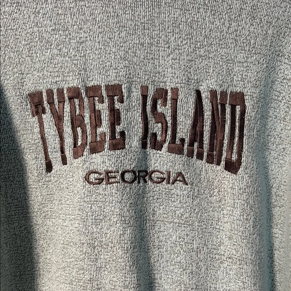 Tybee Island Georgia Teal Sweatshirt - Picture 2 of 5
